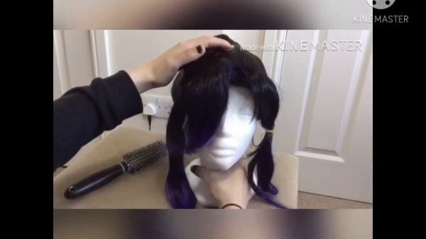 Shinobu kocho wig tutorial