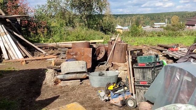 Купили дом в деревне и делаем Дачу . Что нового... смотреть онлайн