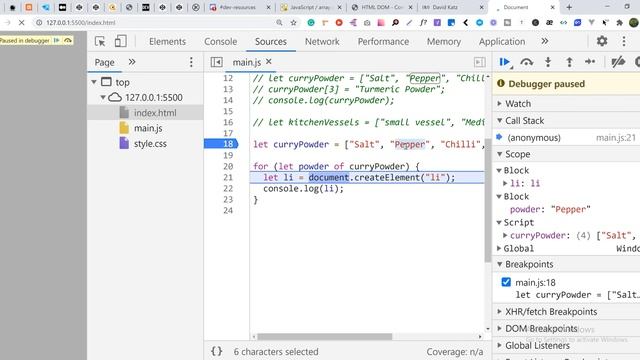 06 | Learn How JavaScript Works On The Browser With A JavaScript Array Project Malayalam | Web Diar