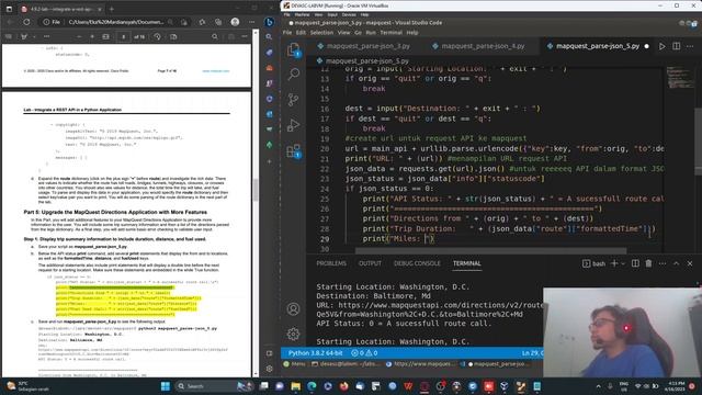 Eka Mardiansyah DevNet1-4 Modul4 Integrating a REST API with Python смотреть онлайн
