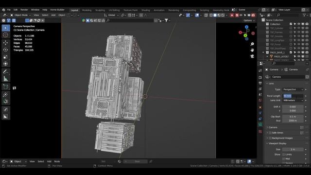 SPOCK blender addon Tutorial using Skyfort Dpack смотреть онлайн