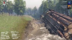 Spintires Стрим прохождение карты «По ту сторону реки»