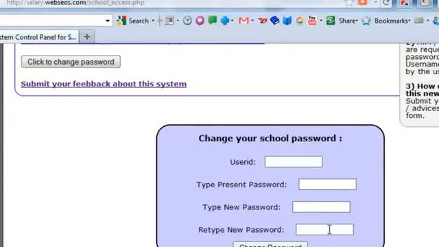 Online Salary System Demo For WB Govt Aided Schools