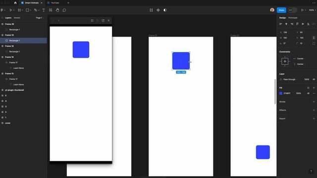 How to User Smart Animate in Figma | Figma Smart Animate Prototyping Design Tutorial смотреть онлайн