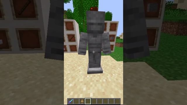 НОВАЯ СТОЙКА ДЛЯ БРОНИ #mods #minecraft #vanban #shorts смотреть онлайн