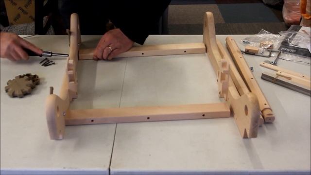 Ashford Rigid Heddle Loom Assembly