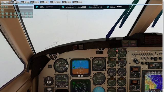XP11 | AFL B350 | PilotEdge Network | King Air to Minimums смотреть онлайн