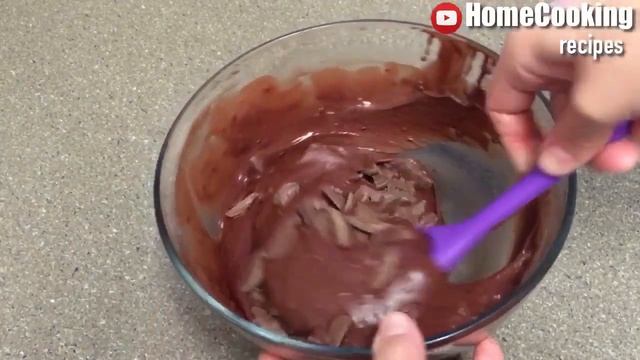 Easiest Fudge Brownie Without Mixer // Брауни без Миксера