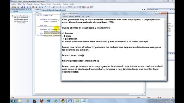 Crear un progresor o progressbar en vb 2008 смотреть онлайн