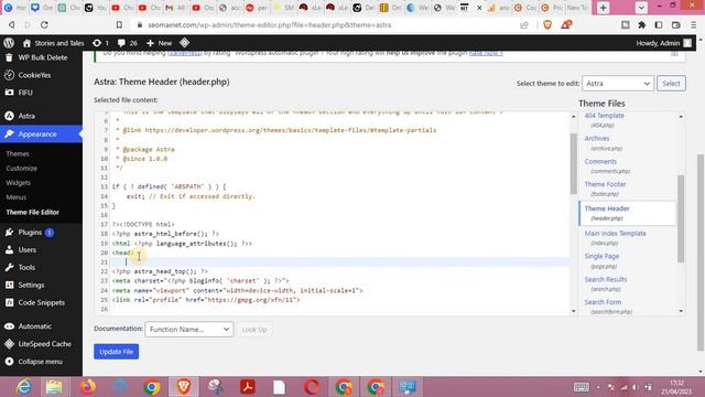 How to add a code to the header or footer section of your wordpress blog смотреть онлайн