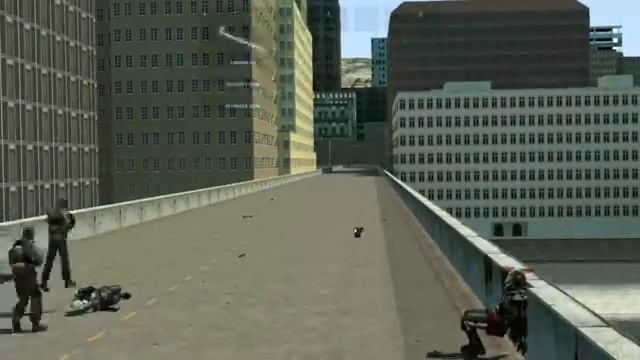 Rebel group vs Combine Elite and large group of Metro Cops смотреть онлайн