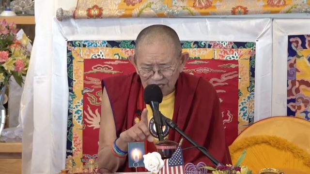 Молитва-устремление Самантабхадры 3/7. Кьябдже Гарчен Ринпоче. 12.2023-01.2024 смотреть онлайн