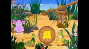 Лунтик учит буквы. Полное прохождение. Обучающая игра для малышей