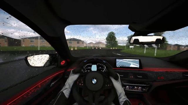 FULLY LOADED F90 M5 CS DRIFTING UK ROUNDABOUT! #2 смотреть онлайн