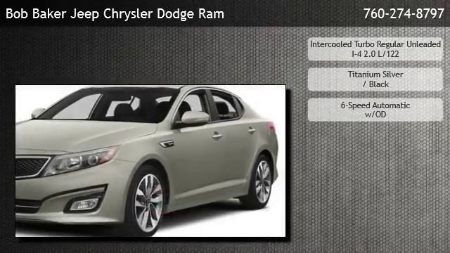 2014 Kia Optima SXL Turbo  - Carlsbad, CA