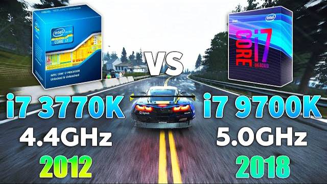 I7 3770K Vs I7 9700K 6 Years Difference