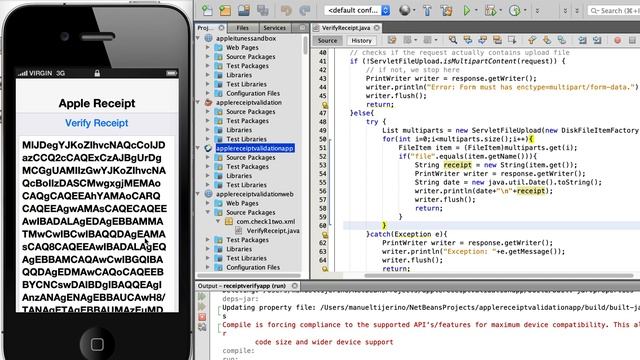 java apple receipt validation without internet смотреть онлайн