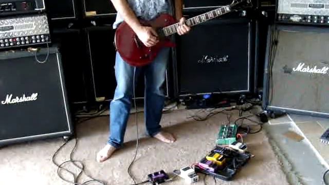 ESP LTD EC-400 Guitar w/ EMG's Thru Mesa Triple Rectifier and Fender Bassman смотреть онлайн