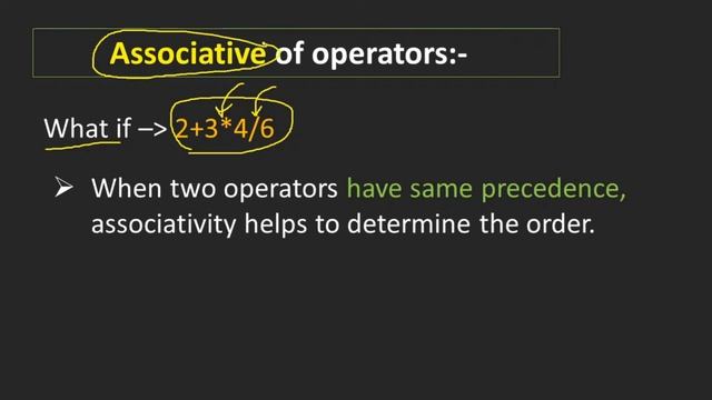 Python Tutorial for Beginners in Hindi | Precedence & Associativity of Operators in Python смотреть онлайн