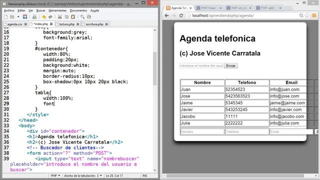 Curso de PHP 43 Agenda parte 6 смотреть онлайн