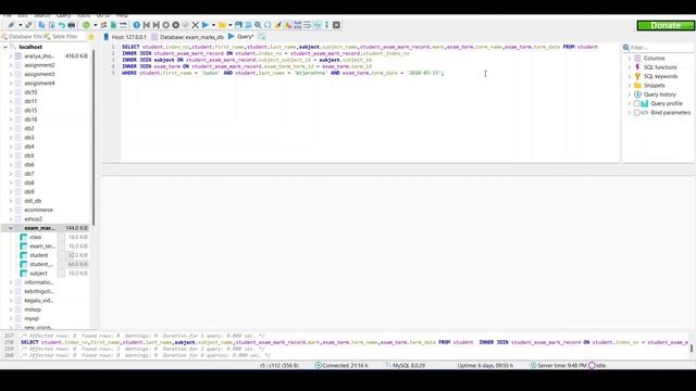 Data Base Task 22 | 1st Year | Java Institute For Advanced Technology смотреть онлайн