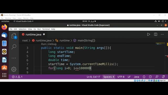Compute elapsed time in seconds in Java смотреть онлайн