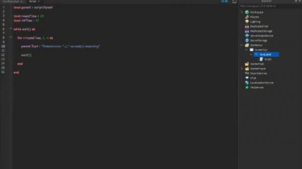 How to Make a Timer in Roblox Studio Using a GUI