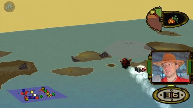Hogs of War - Прохождение. Часть 112: Карта Island Hopper смотреть онлайн
