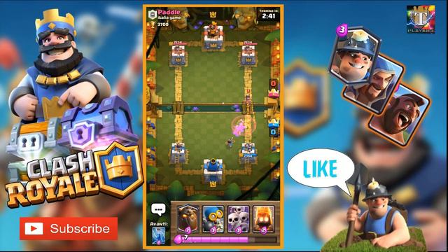 [Clash Royale] Royale's Decks #2 - Paddle vs Markos nell'Arena Selvaggia смотреть онлайн