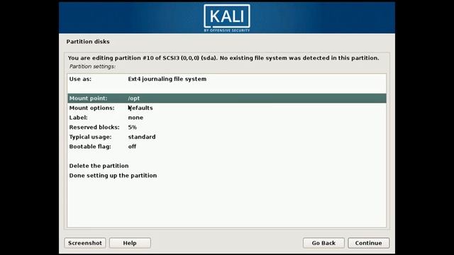 Manual Partitioning of HardDisk in Kali Linux 2018 in VirtualBox 5.2 for Beginners смотреть онлайн