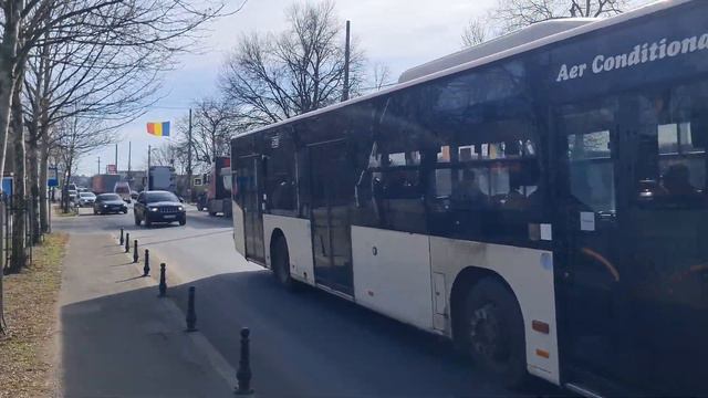 Autobuzul Mercedes-Benz Citaro C1 O530 E4 #4624(436) părăsind stația Parcul Mogoșoaia смотреть онлайн
