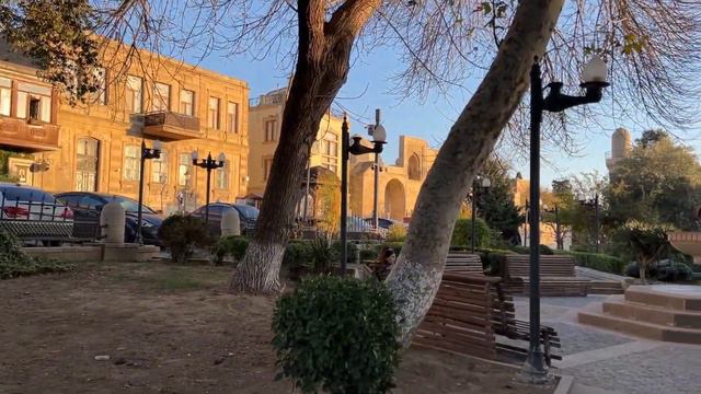 Baku, Azerbaijan | Walking Tour смотреть онлайн