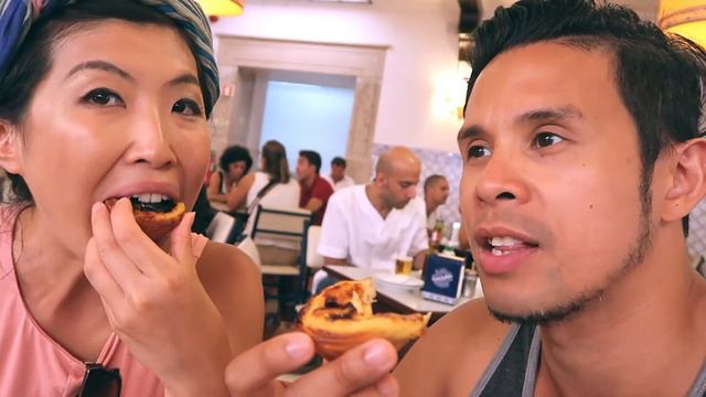 BEST CUSTARD TART IN THE WORLD! (Don't Watch If You Are Craving Sweets) | PASTEIS DE BELEM | MRE 11 смотреть онлайн