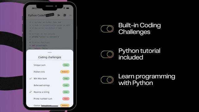 Python CodePad - Python interpreter and coding editor on your mobile device смотреть онлайн