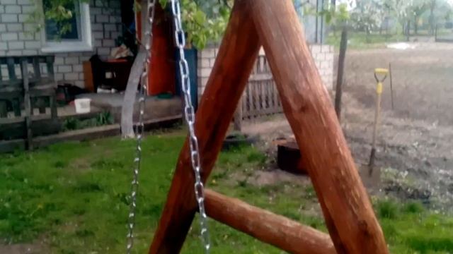 самодельные садовые качели смотреть онлайн