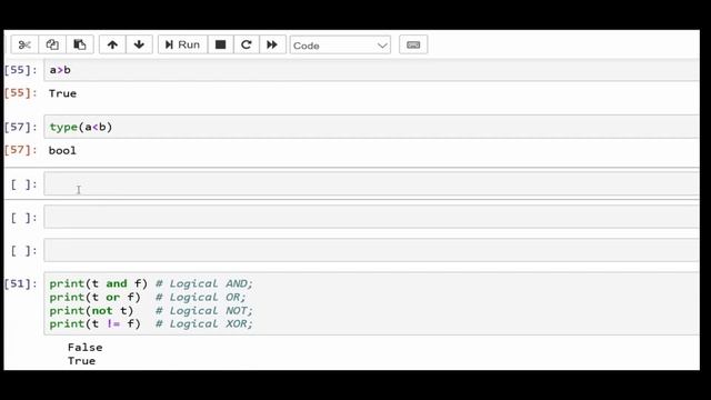 Python Datatypes: Boolean | AND OR NOT XOR | Python for Data Science смотреть онлайн