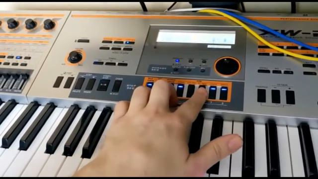 Casio XW-P1 MT-40 Riddim 🎹 смотреть онлайн