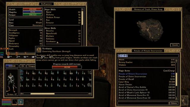 Acrobatics 100 in Morrowind be like смотреть онлайн