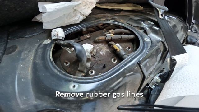 How to change Subaru Impreza WRX 2006-2007 Fuel Filter смотреть онлайн