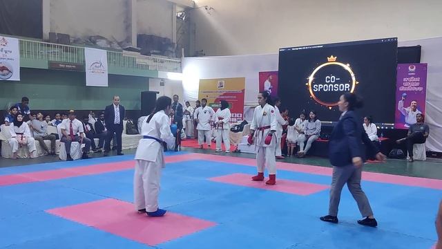 Independence karate Championship JKA Bangladesh 2023 - female kumite - 45 kg смотреть онлайн