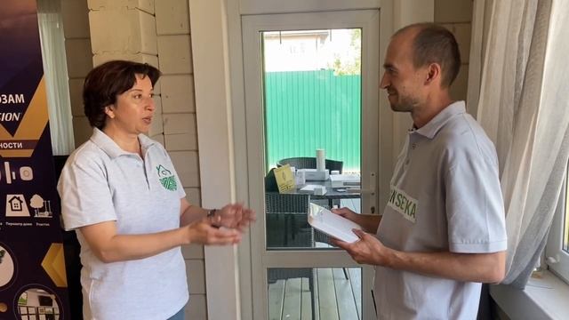 "Живой дом" становится "Умным домом" 5 Монтаж системы безопасности смотреть онлайн