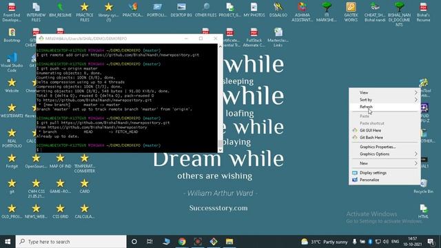 GITHUB PULL REQUEST , REPOSITORY MAKING , SETTINGUP USER&EMAIL ALL IN 30 MINS. смотреть онлайн