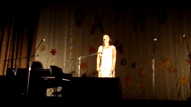 Прудникова Нина поет песни "Sleeping sun", "Тime to say goodbye" смотреть онлайн