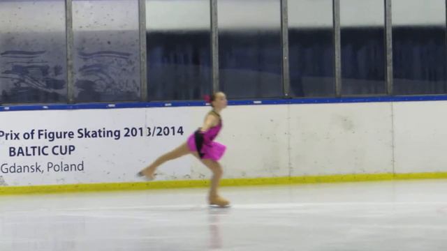 Melania Galas-Hermanowska - junior młodszy B - SP смотреть онлайн