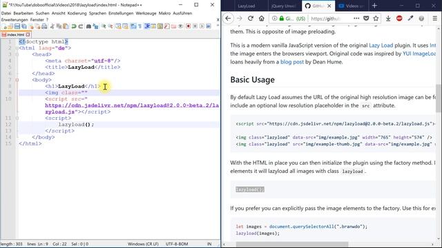 Lazy Load (Nachladen von Bildern beim Scrollen) – Webdesign-Tutorial смотреть онлайн