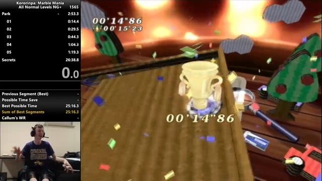 [WR] Kororinpa: Marble Mania - Secret 13 in 14.86 смотреть онлайн
