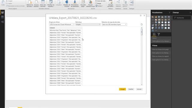 1# IMPORT D'UN FICHIER CSV DANS POWER BI смотреть онлайн