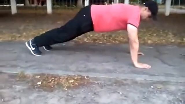 Отжимание от пола 50 раз! смотреть онлайн