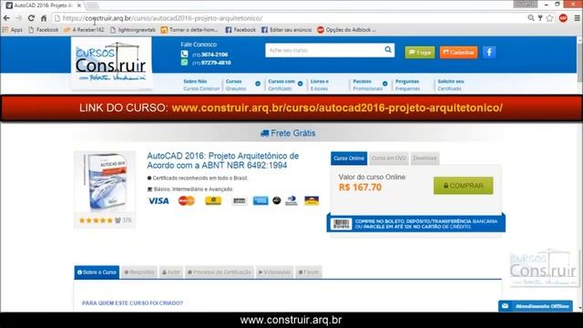 AutoCAD 2016 Aula 6/31: Criando layers ou camadas (CURSO BÁSICO GRATUITO) смотреть онлайн