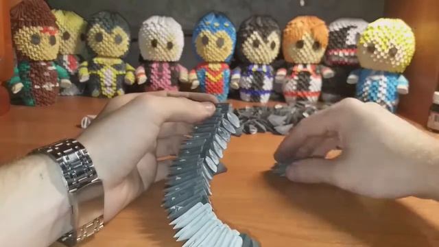 3D модульное оригами Рюк из DEATH NOTE !!! смотреть онлайн